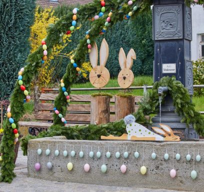 Osterbrunnen auch in Stadtteilen 2021