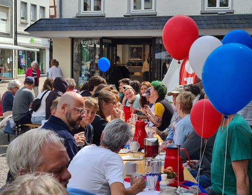 "Längster Tisch Montabaurs"