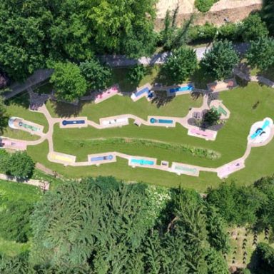 Minigolf-Anlage am Quendelberg eröffnet 2016