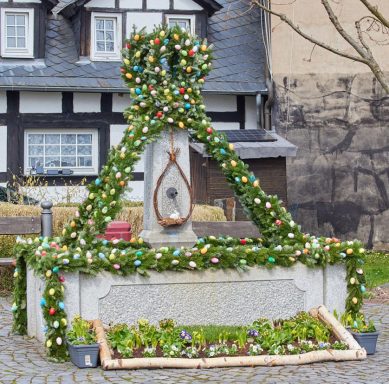 Osterbrunnen auch in Stadtteilen 2021