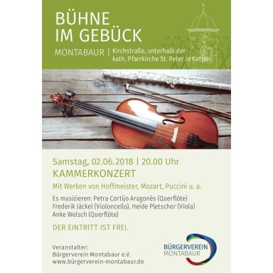 Gebück - Kammerkonzert 02.06.2018