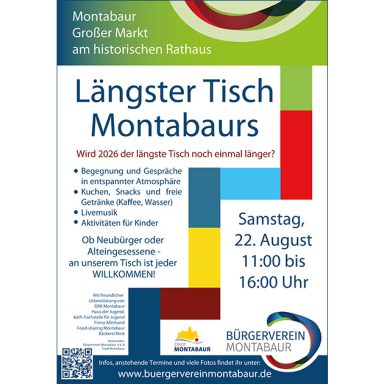 "Längster Tisch Montabaurs"
