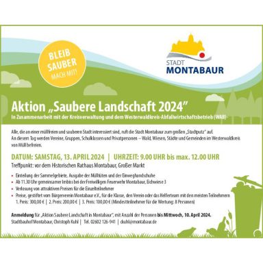 Aktion Saubere Landschaft 13.04.2024